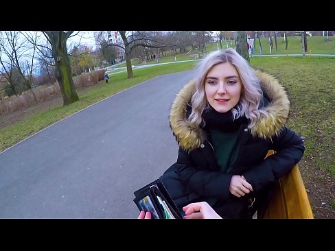 ❤️ Traga o semen quente dun estraño por diñeiro - mamada no parque de Eva Elfie ❌ Porno duro en nós ☑